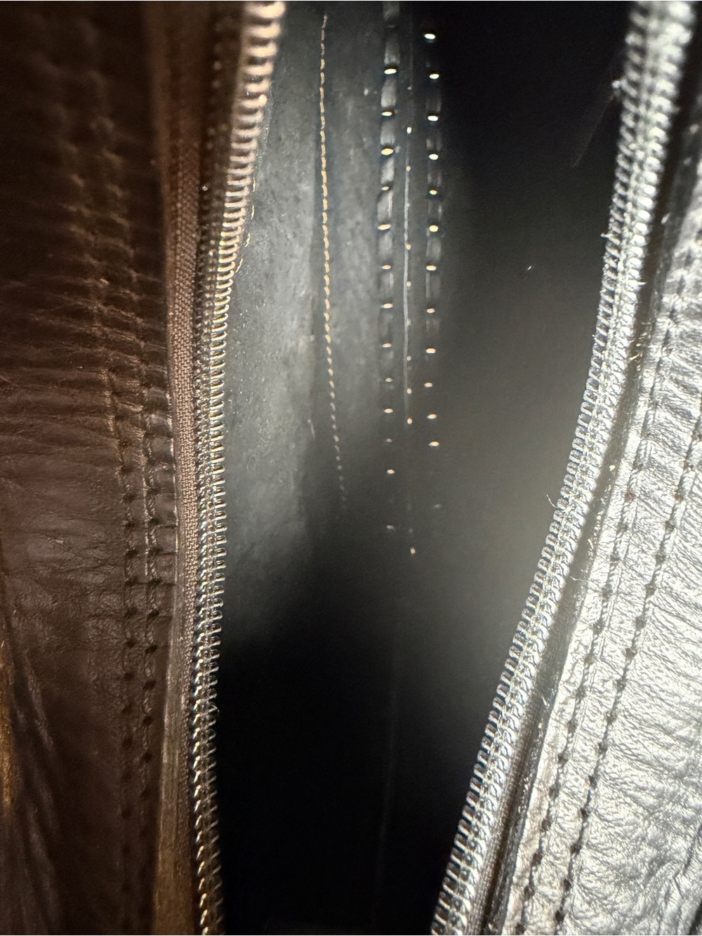 Hand-Tooled Floral Black Leather Hobo Bag - Picture 6 of 7